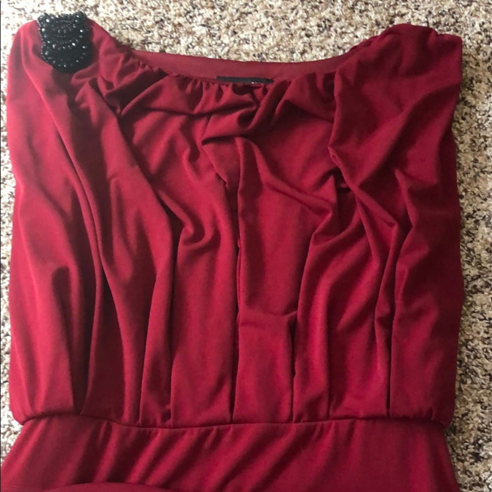 Red dress